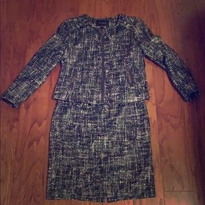 Banana Republic tweed suit